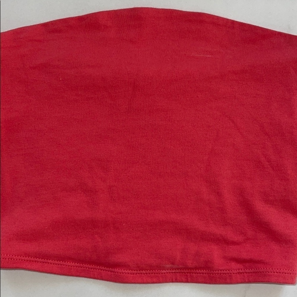 Garage Coral Strapless Tube Top Size XS - Picture 2 of 4